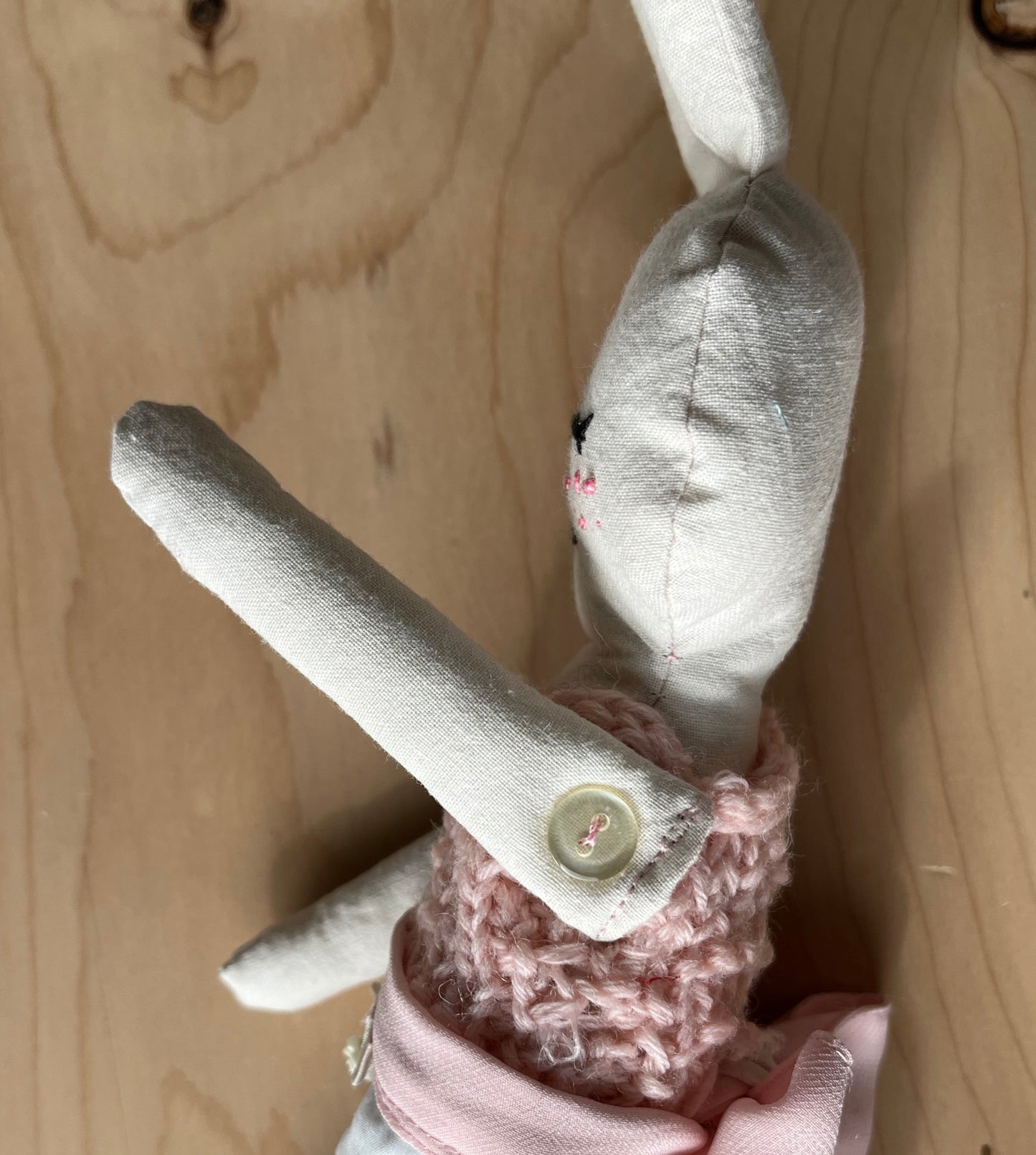 Stoffpuppen Hase