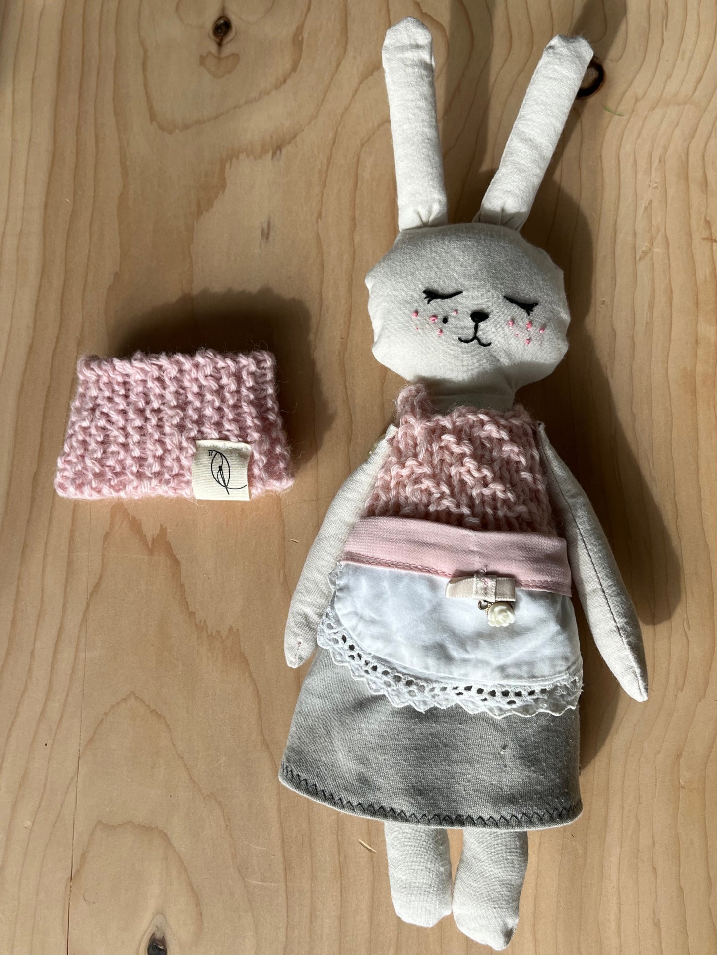 Stoffpuppen Hase