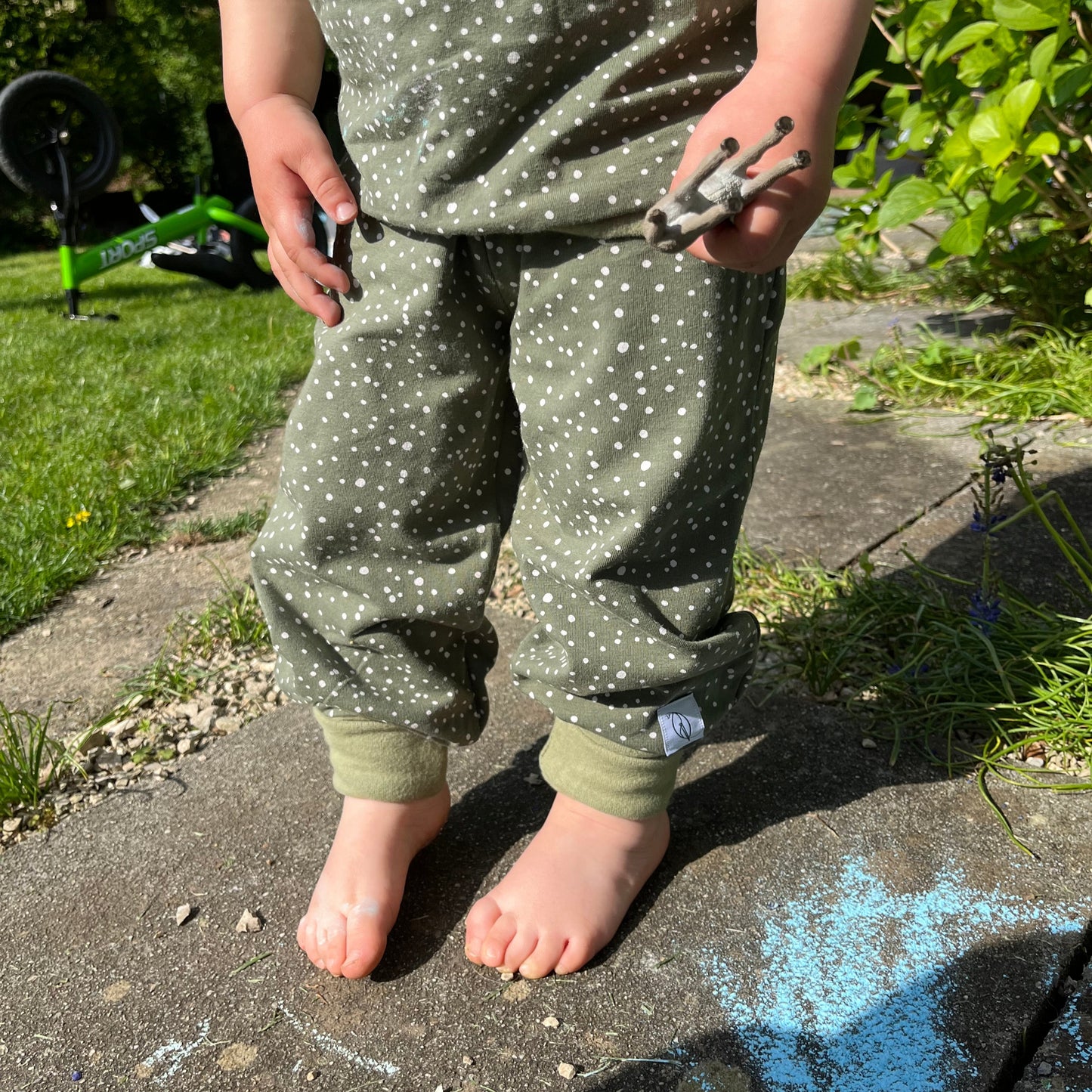 Pantaloni con tasche 98-104
