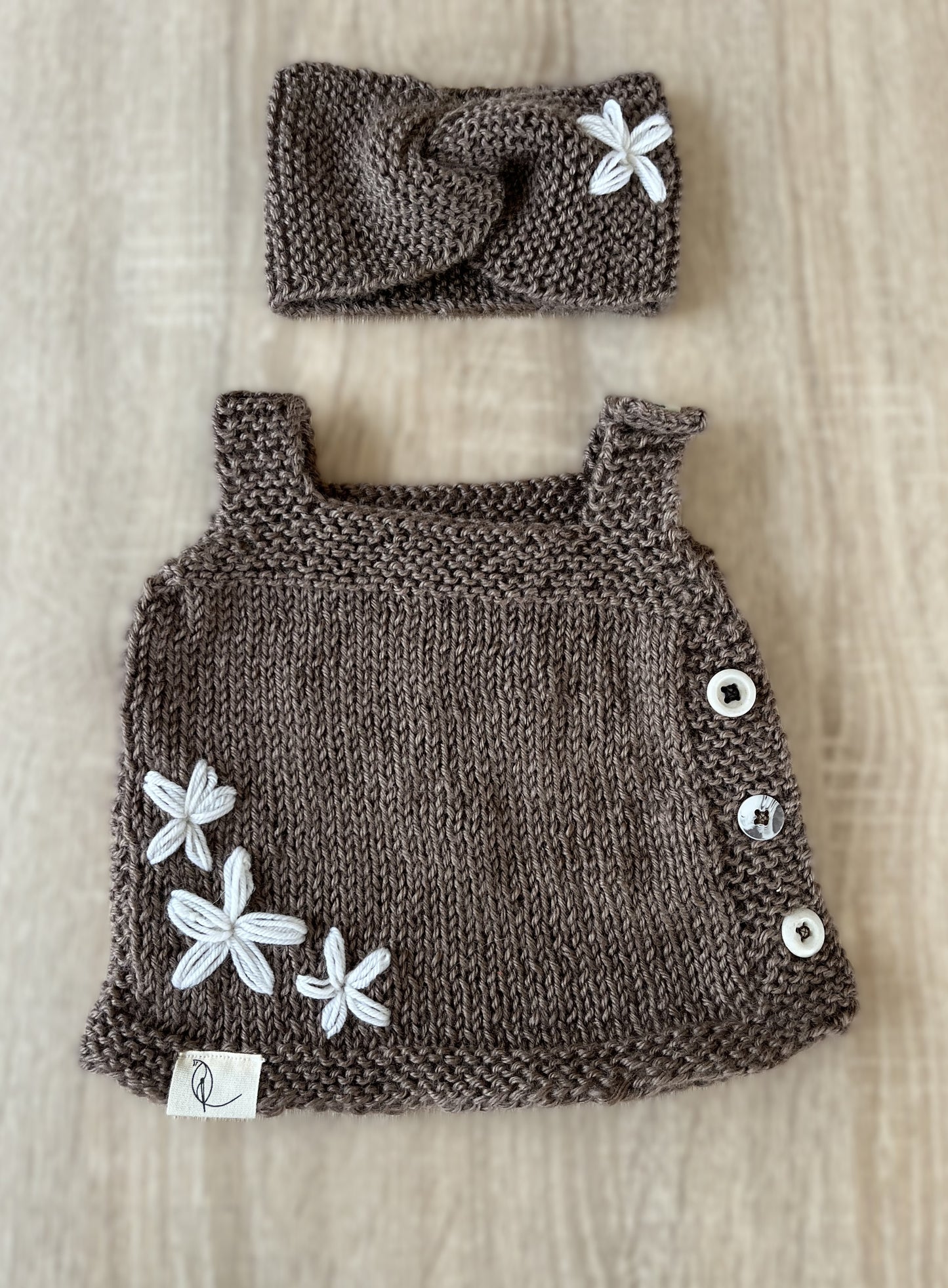 Wollgilet Set 62-68