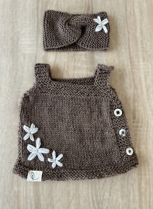 Wollgilet Set 62-68