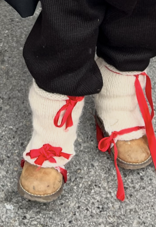 Trakt Gamaschen oder Stulpen Grosse 1