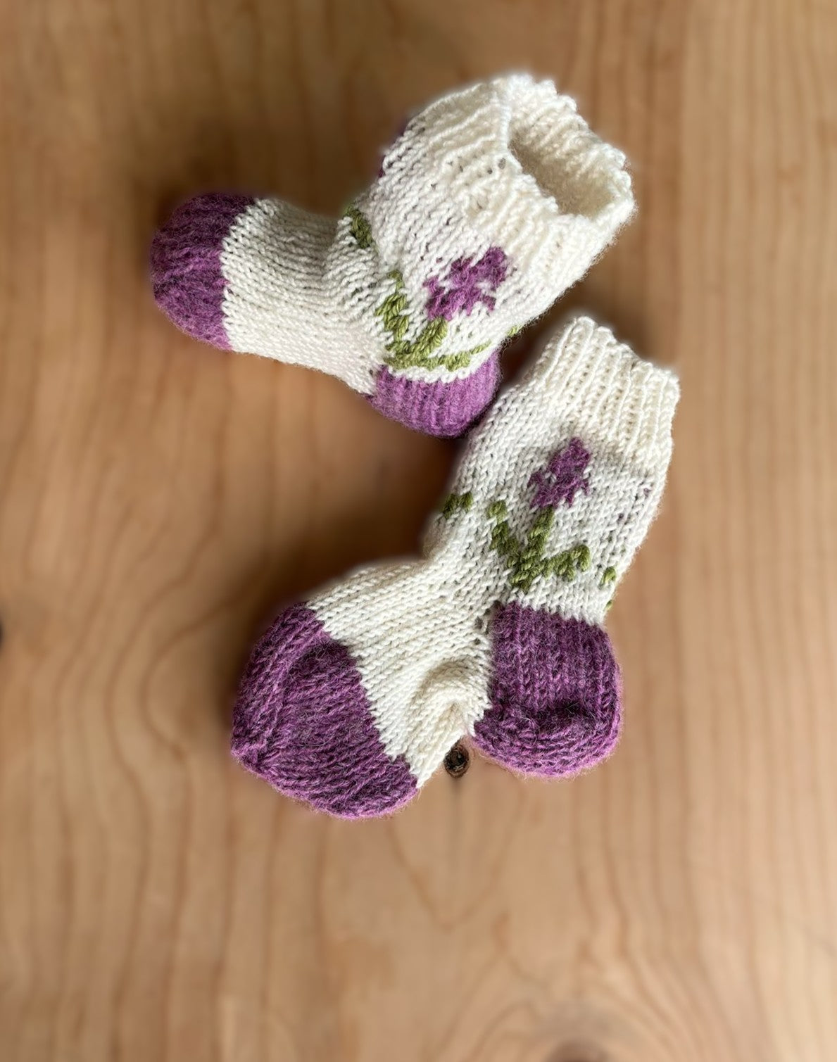 Baby Wollsocken