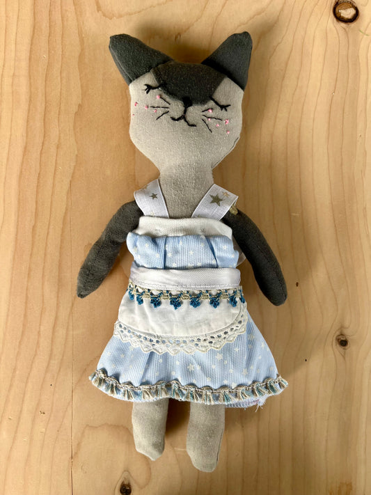 Stoffpuppen Katzen
