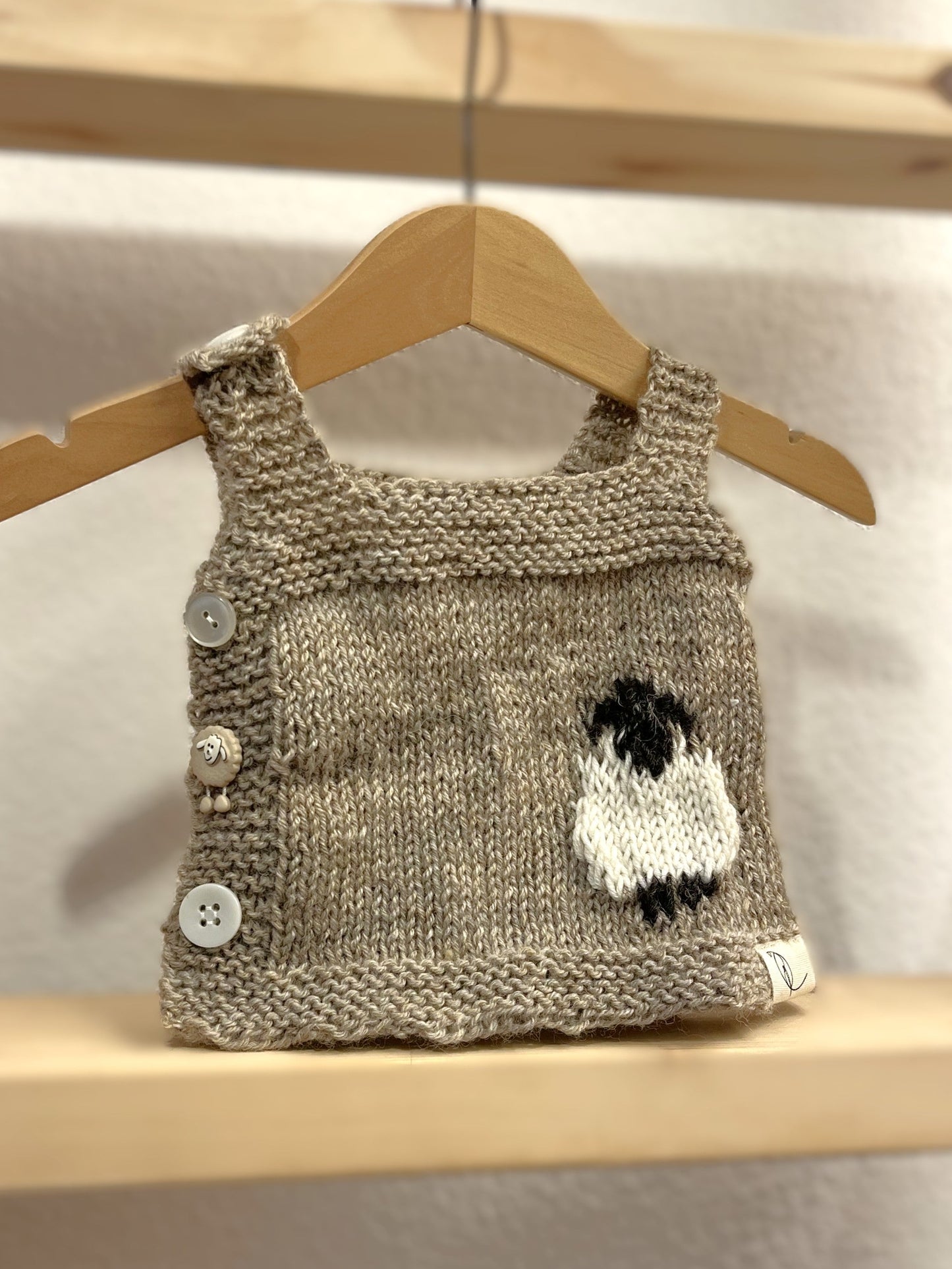 Baby Wollgilet Grösse 62-68