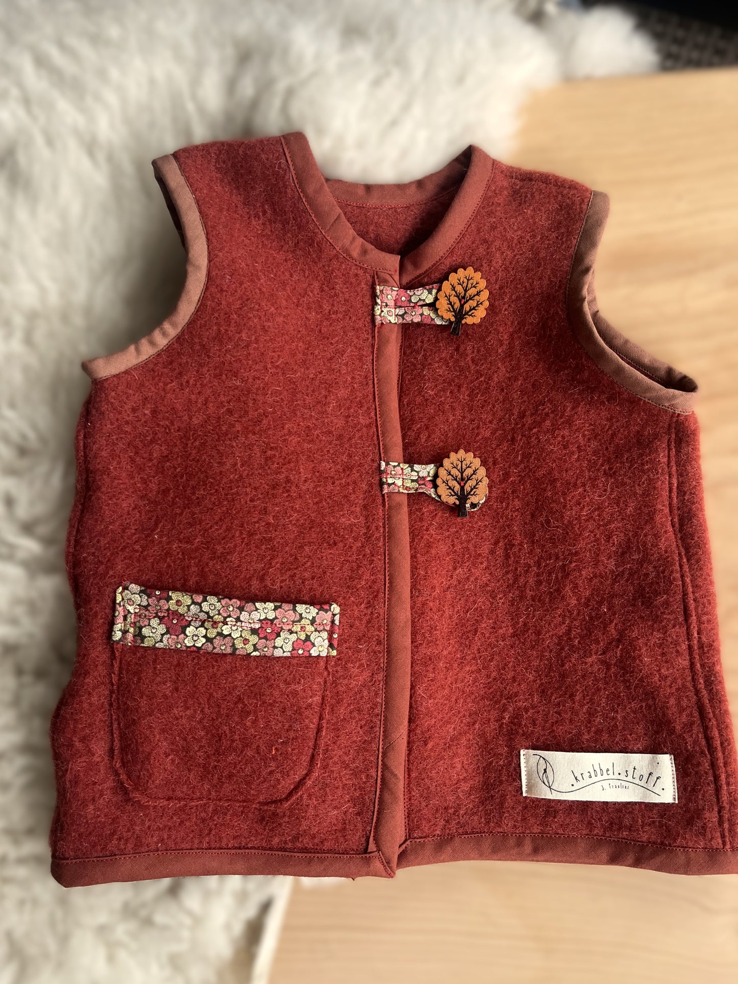 Merino Walkgilet 62-78