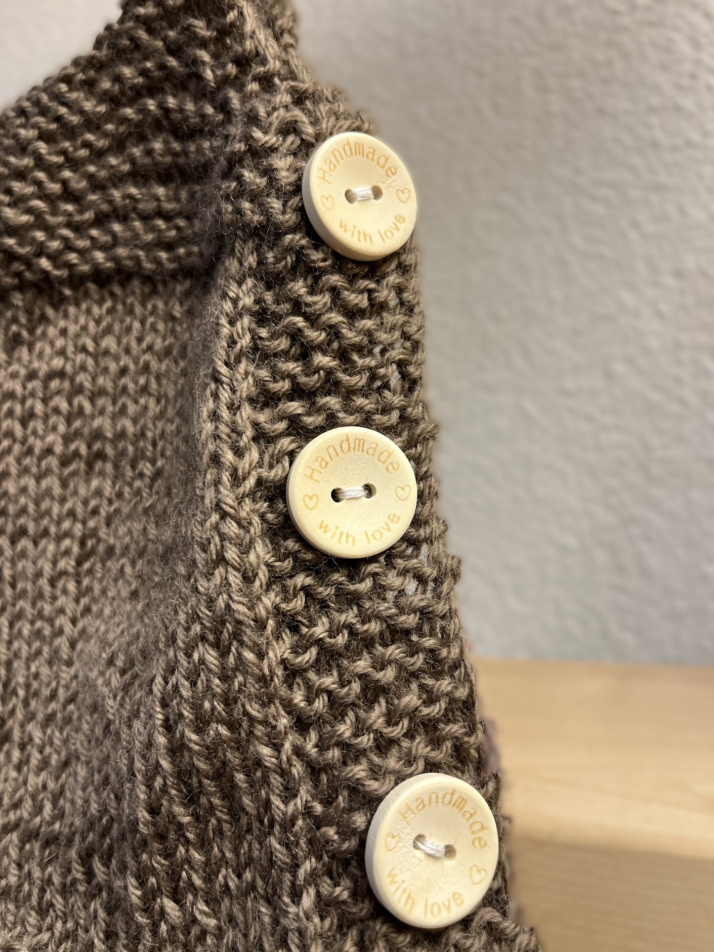 Gilet di lana per neonati taglia 62-74