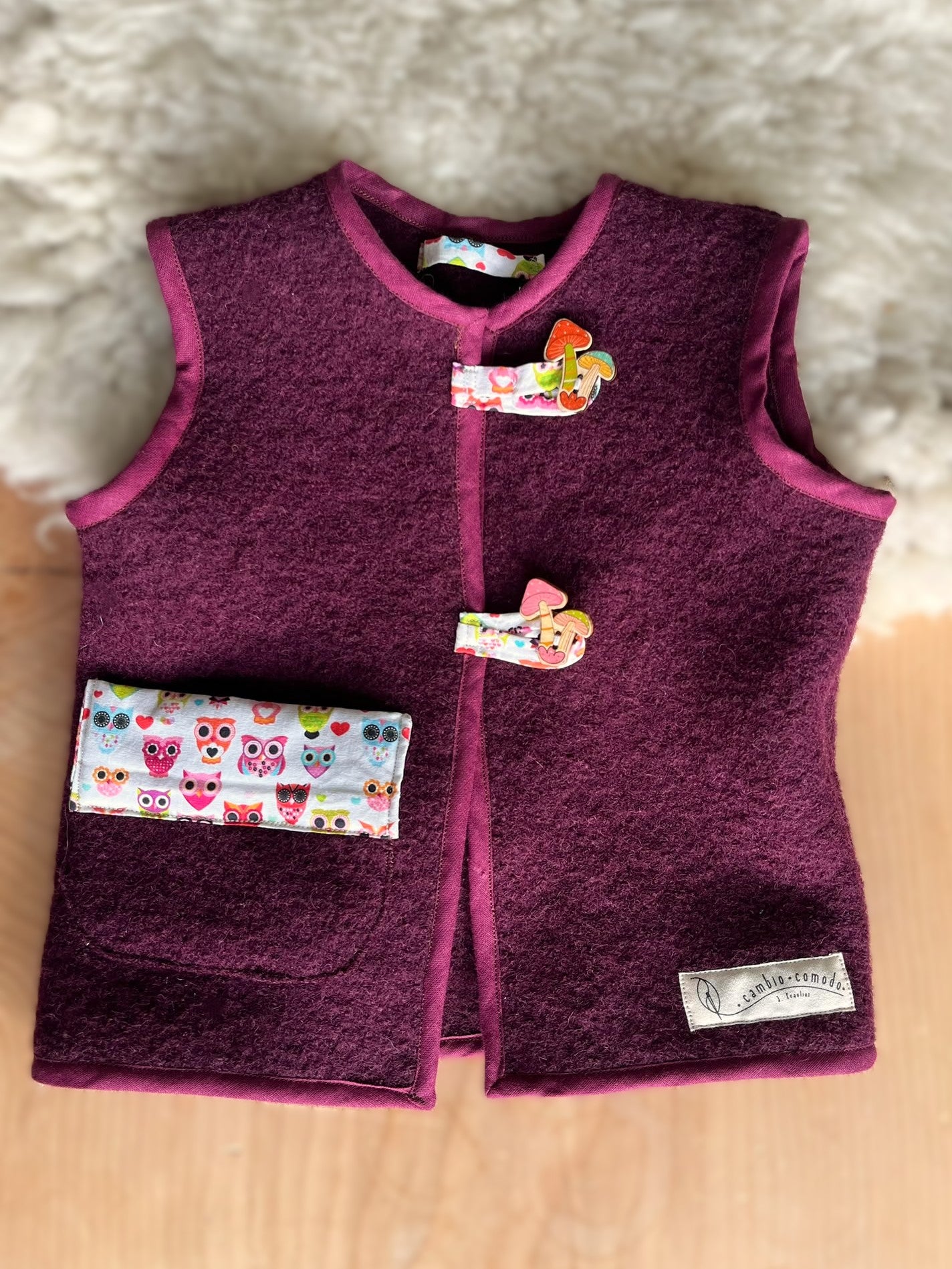 Merino Walkgilet 62-78